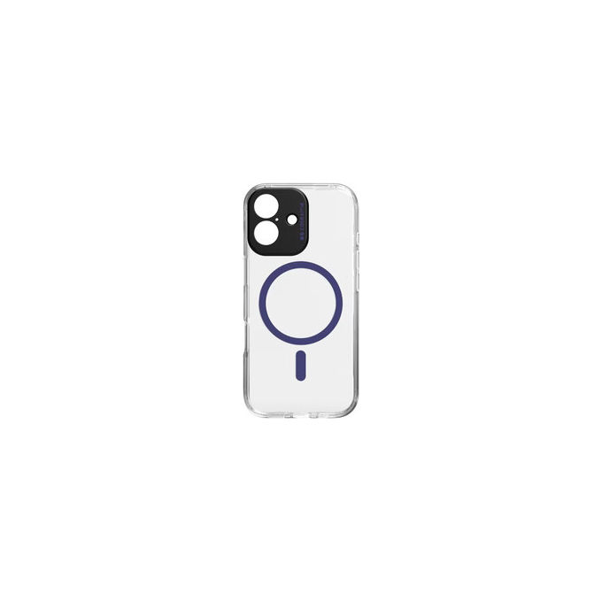 Celly Cromomag custodia morbida gomma nera MagSafe per iPhone 17 Celly Cromomag custodia morbida gomma nera MagSafe per iPhone 17
