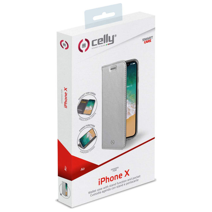 Celly Custodia Rigida Magsafe per iPhone Air Nero Celly Custodia Rigida Magsafe per iPhone Air Nero