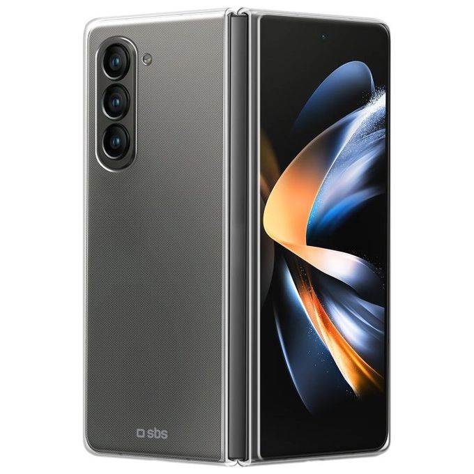 Celly Easy Glass per Samsung Z Fold 5 Nero