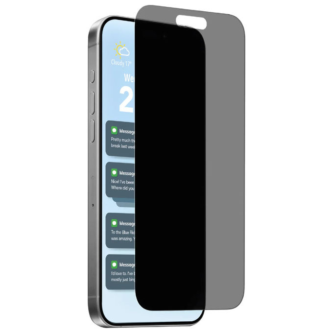Celly EASY1152 Vetro Temperato 9H 0,3 mm Pellicola Protettiva per Apple iPhone 17 Pro Max Antigraffio Antiurto