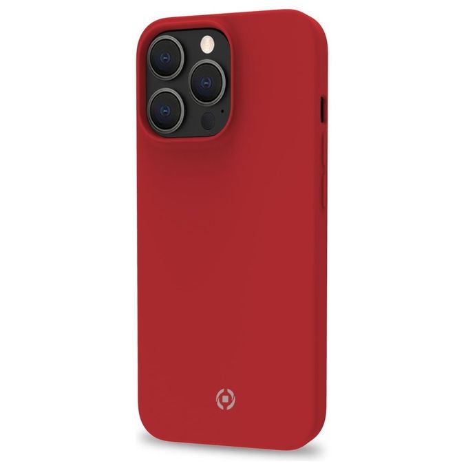 Celly Feeling Cover per iPhone 14 Pro Max Rosso Celly Feeling Cover per iPhone 14 Pro Max Rosso