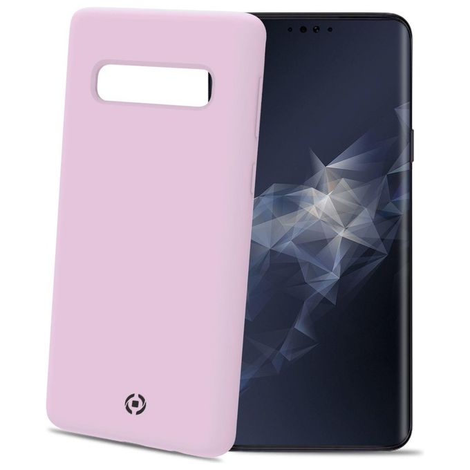Celly Feeling Cover per Samsung Galaxy S10 Plus Rosa Celly Feeling Cover per Samsung Galaxy S10 Plus Rosa