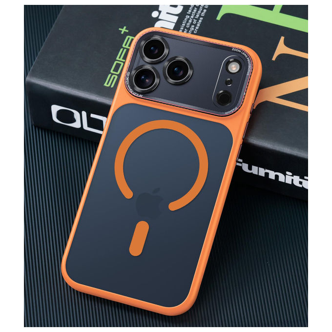Celly FEELINGMAG1152R Feeling Mag Cover iPhone 17 Pro Max TPU MagSafe colore Rosso Celly FEELINGMAG1152R Feeling Mag Cover iPhone 17 Pro Max TPU MagSafe colore Rosso