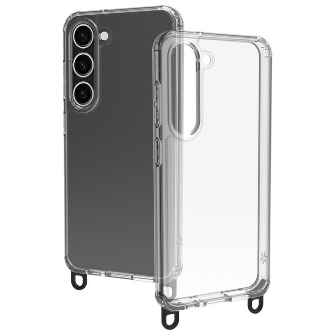 Celly Freedom Case e Lacet Nero per Samsung Galaxy S23 Celly Freedom Case e Lacet Nero per Samsung Galaxy S23