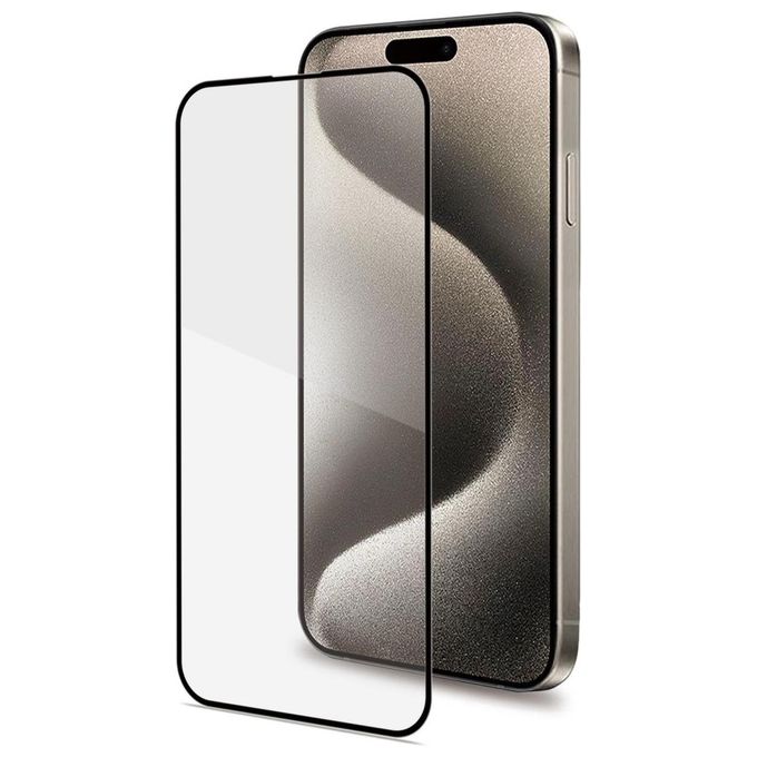 Celly Full Glass per iPhone 16 Pro Max Nero Celly Full Glass per iPhone 16 Pro Max Nero
