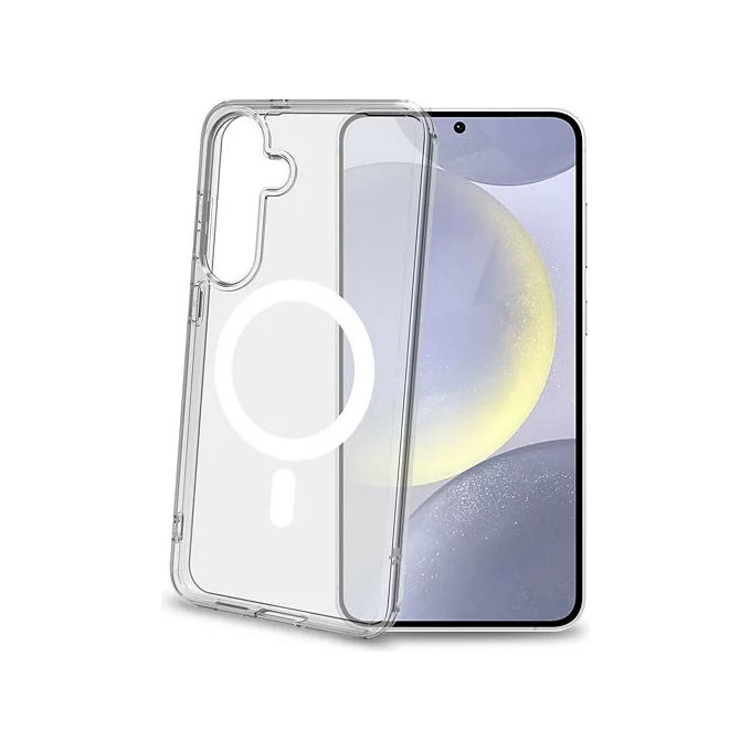 Celly Gelskin Cover Trasparente per Samsung Galaxy S25+ 5G