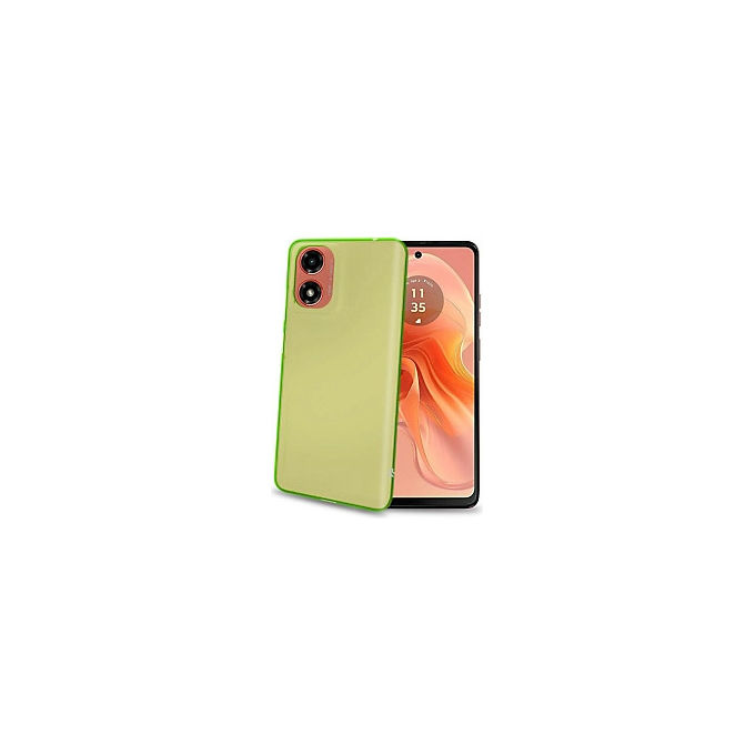 Celly Gelskin Cover Verde Trasparente per Motorola E14 G24 G04 G04s Celly Gelskin Cover Verde Trasparente per Motorola E14 G24 G04 G04s
