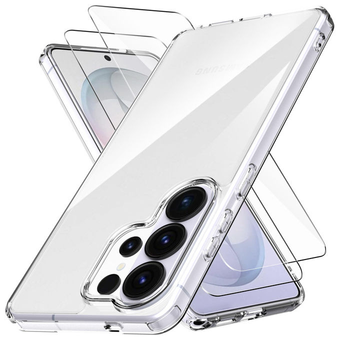 Celly gelskinmag1165 Cover Morbida Trasparente Nero Anti-shock Compatibile con Samsung Galaxy S26 Ultra 5G Celly gelskinmag1165 Cover Morbida Trasparente Nero Anti-shock Compatibile con Samsung Galaxy S26 Ultra 5G
