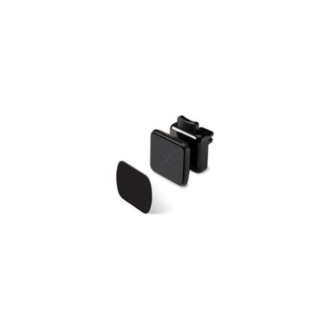 Celly GHOSTPLUS Supporto Auto Magnetico per Smartphone Clip Bocchetta Aerazione Rotazione 360° colore Nero