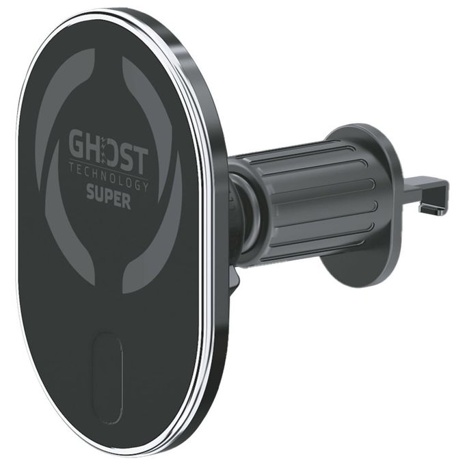 Celly GHOSTSUPERMAG Ghost SuperMag Supporto Auto Smartphone Bocchette Aria MagSafe Ricarica Wireless Rapida colore Nero Celly GHOSTSUPERMAG Ghost SuperMag Supporto Auto Smartphone Bocchette Aria MagSafe Ricarica Wireless Rapida colore Nero