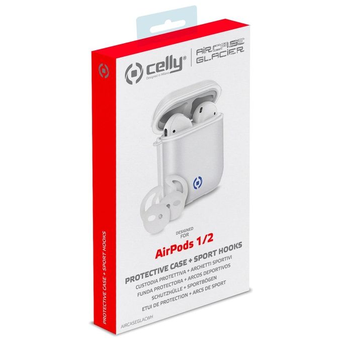 Celly GLACIER Custodia per Airpods