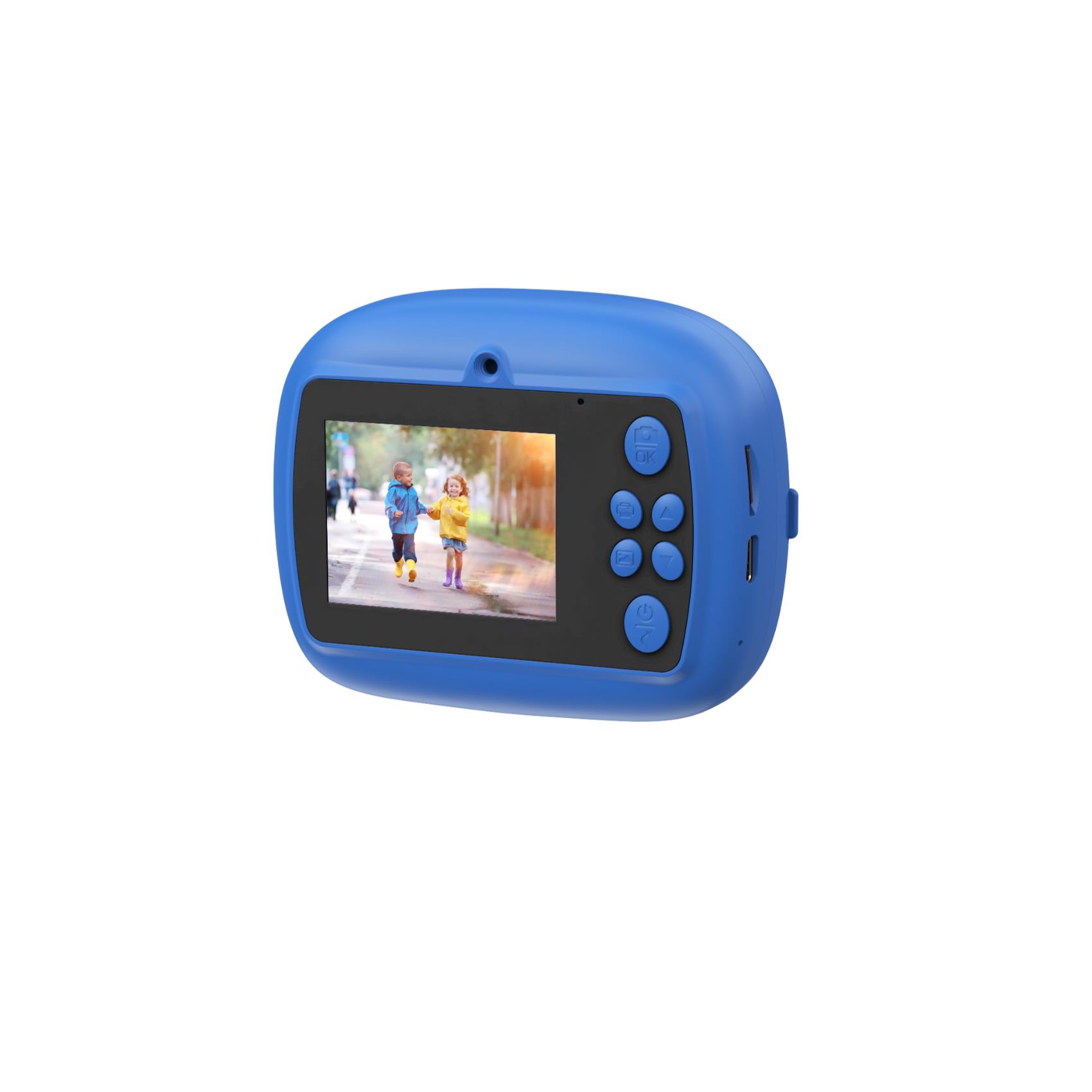 Celly - Kids Camera Con Funzione Di Stampa-blu