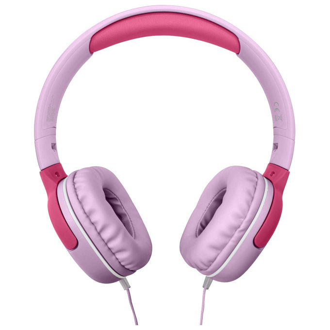 Celly KIDSBEAT2 Cuffie Cablate Rosa per Bambini Celly KIDSBEAT2 Cuffie Cablate Rosa per Bambini