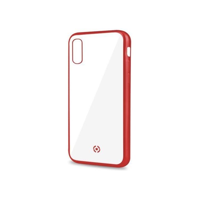 Celly Lase Matt Cover per iPhone XS Max Rosso Celly Lase Matt Cover per iPhone XS Max Rosso