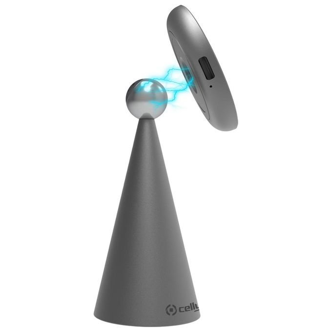 Celly MAGSTANDCHARGE Supporto Ricarica Wireless MagSafe 3 in 1 15W iPhone 12 e successivi colore Argento