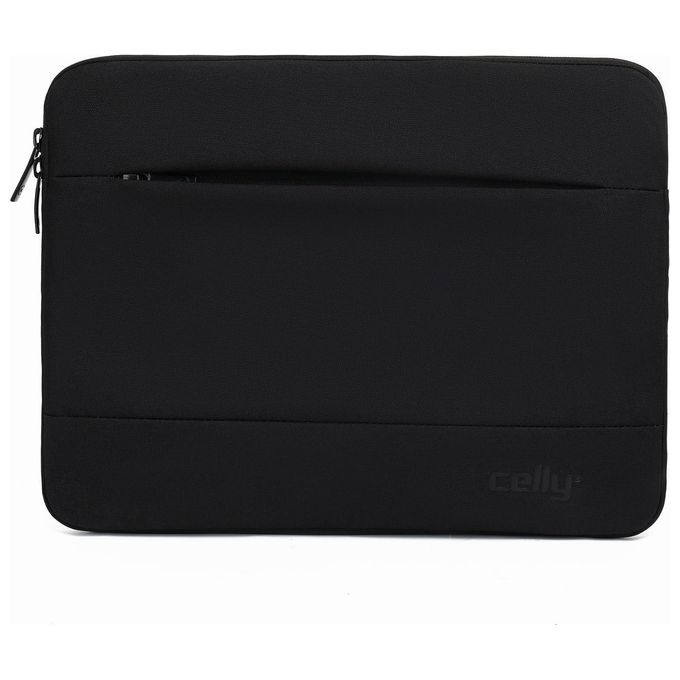 Celly NOMADSLEEVEBK Custodia Sleeve per Notebook e Tablet fino a 13'' Poliestere Antipolvere Antigraffio colore Nero