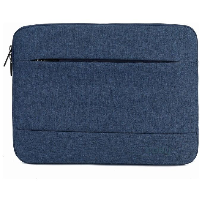 Celly NOMADSLEEVEBL Custodia Porta PC per Notebook fino a 13'' Poliestere Resistente agli Schizzi colore Blu