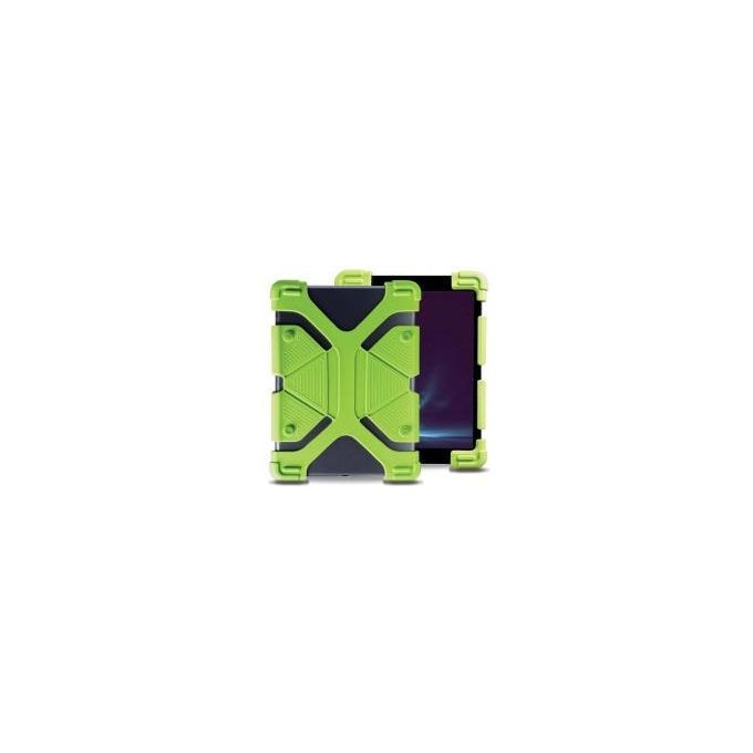 Celly OCTOPAD912GN Octopad Cover Custodia Universale Antiurto per Tablet 9'' 12'' Silicone Funzione Stand colore Verde Celly OCTOPAD912GN Octopad Cover Custodia Universale Antiurto per Tablet 9'' 12'' Silicone Funzione Stand colore Verde