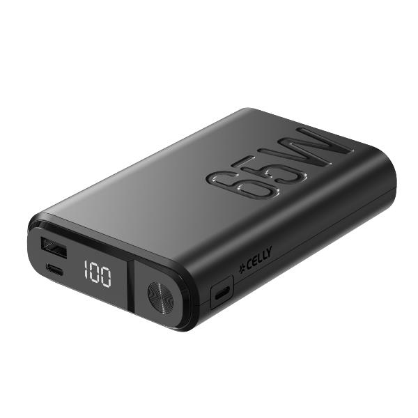 Celly Pb Up 2C 1A 20000MAH 65W Bk PBUP65W20000BK