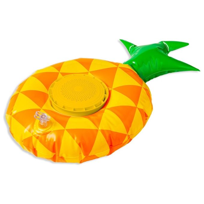 Celly POOLPINEAPPLE Pool Speaker Cassa Bluetooth Portatile Impermeabile IPX7 3W 4h autonomia colore Giallo