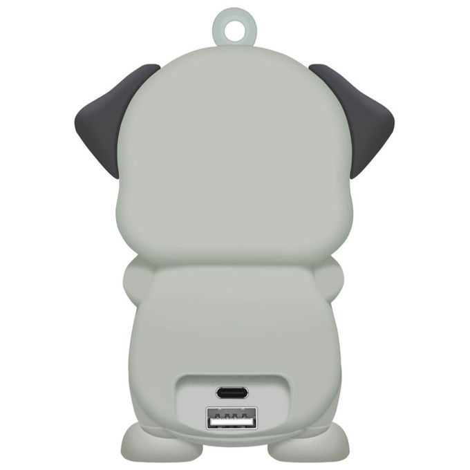 Celly Powerbank 2600 mAh a forma di cane grigio Celly Powerbank 2600 mAh a forma di cane grigio