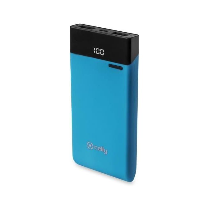 Celly Powerbank 5000mAh 2 Usb Blu Celly Powerbank 5000mAh 2 Usb Blu