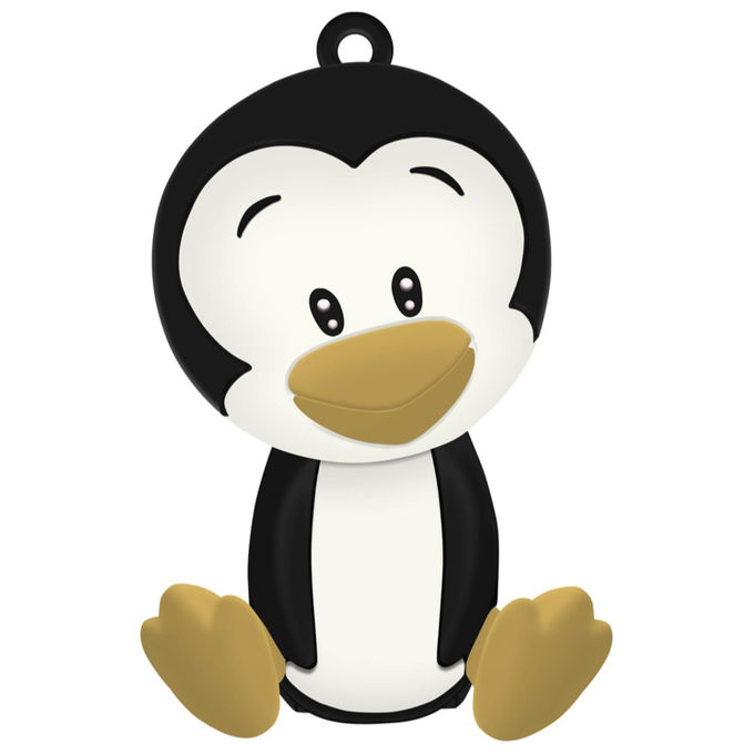 Celly Powerbank Pinguino 2600 mAh Nero PBPENGUIN Bianco Giallo Celly Powerbank Pinguino 2600 mAh Nero PBPENGUIN Bianco Giallo
