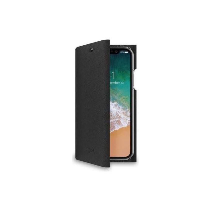 Celly Shell Cover per iPhone XS-X Nero Celly Shell Cover per iPhone XS-X Nero