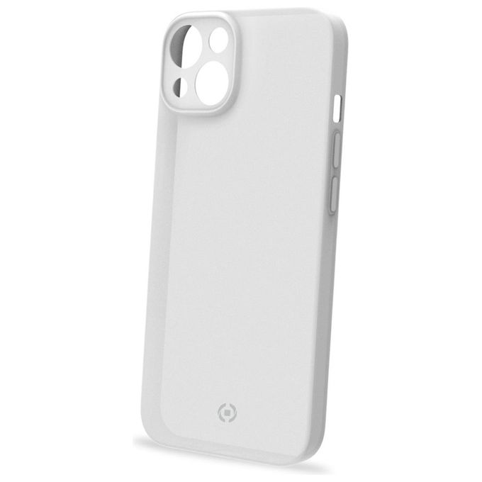 Celly Space Cover per iPhone 14 Max Bianco