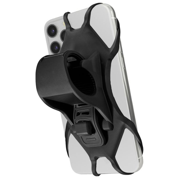 Celly Swipe Supporto per Smartphone da Bici Nero