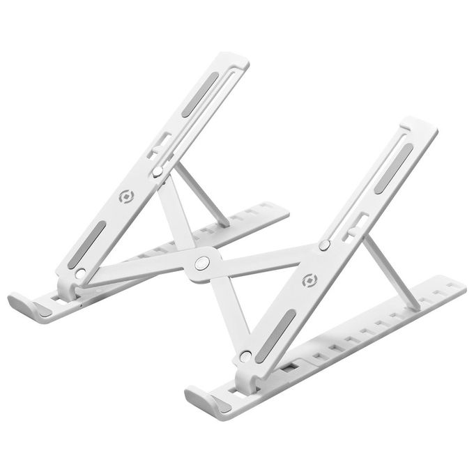 Celly SWMAGICSTAND2 Magic Stand Supporto per Laptop e Tablet fino a 15.6'' Ripiegabile 10 Posizioni colore Bianco Celly SWMAGICSTAND2 Magic Stand Supporto per Laptop e Tablet fino a 15.6'' Ripiegabile 10 Posizioni colore Bianco