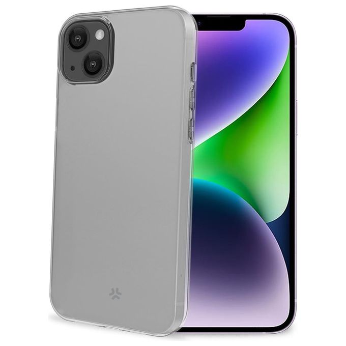Celly Tpu Cover per iPhone 15 Plus Trasparente