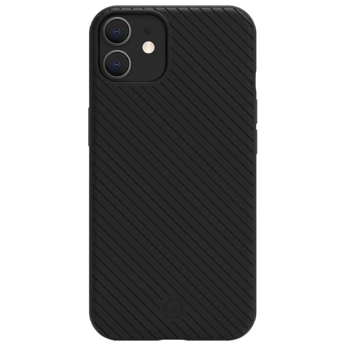 Celly ULTRAMAG1004BK Ultramag Cover per iPhone 12 12 Pro Compatibile MagSafe Policarbonato TPU colore Nero Celly ULTRAMAG1004BK Ultramag Cover per iPhone 12 12 Pro Compatibile MagSafe Policarbonato TPU colore Nero