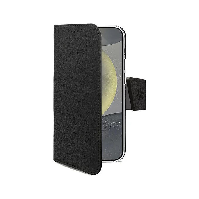 Celly WALLY1163 Custodia a Libro Portafoglio Samsung Galaxy S26 5G Ecopelle Chiusura Magnetica Funzione Stand 3 Slot Carte colore Nero Celly WALLY1163 Custodia a Libro Portafoglio Samsung Galaxy S26 5G Ecopelle Chiusura Magnetica Funzione Stand 3 Slot Carte colore Nero