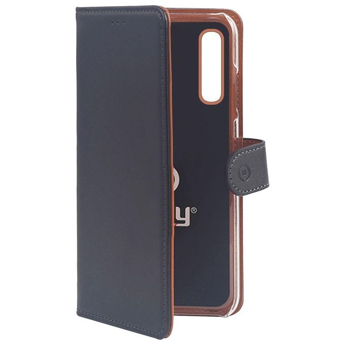 Celly WALLY835 Custodia Flip a Libro per Samsung Galaxy A70 Ecopelle Chiusura Magnetica 3 Slot per Carte colore Nero Celly WALLY835 Custodia Flip a Libro per Samsung Galaxy A70 Ecopelle Chiusura Magnetica 3 Slot per Carte colore Nero