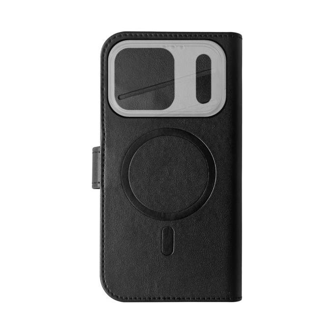 Celly Wallymag Custodia Portafoglio Nera per Apple iPhone 17 Pro Celly Wallymag Custodia Portafoglio Nera per Apple iPhone 17 Pro