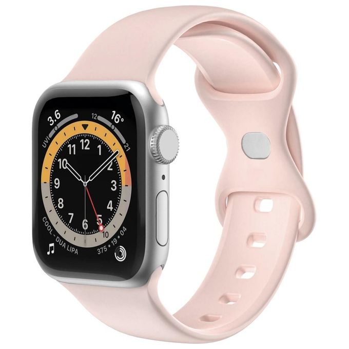 Celly Watchband 42-44-45mm in Silicone Rosa