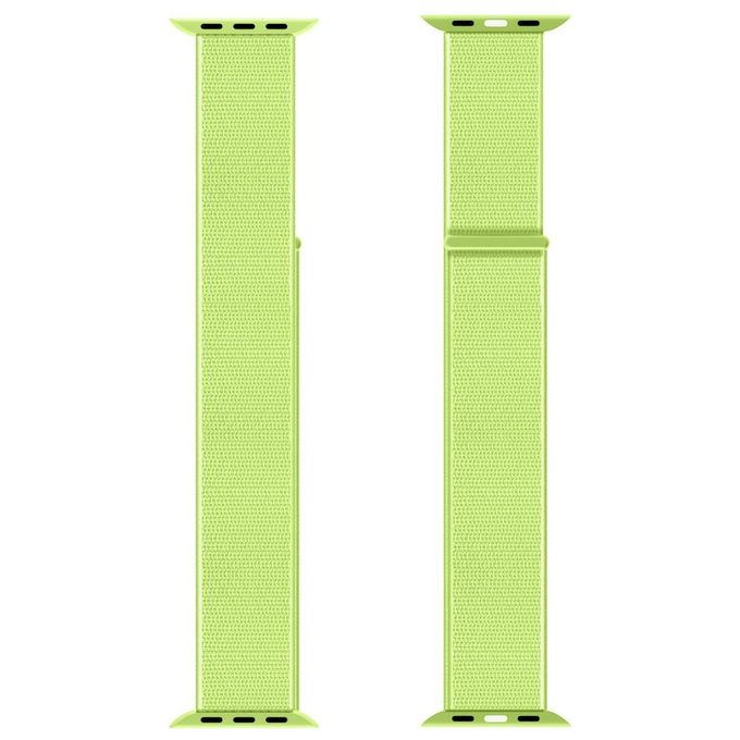 Celly WBand Cinturino per Apple Watch 42-44-45mm Strap Giallo Fluo