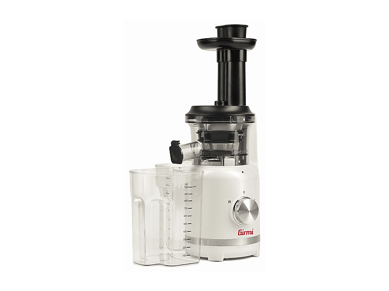 CENTRIFUGA GIRMI ESTRATTORE DI SUCCO, Potenza 300 W, Rotazione massima 70 rpm, Recipiente succo da 1 l, velocità