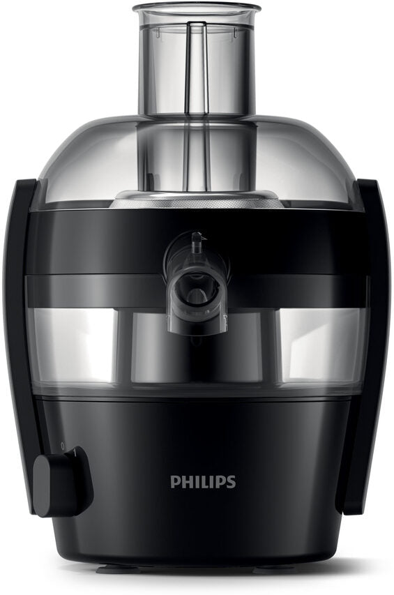 CENTRIFUGA PHILIPS Viva Collection HR1832/00, Potenza 500 W, Recipiente succo da l, 1 velocità velocità, in Plastica ABS, Nero