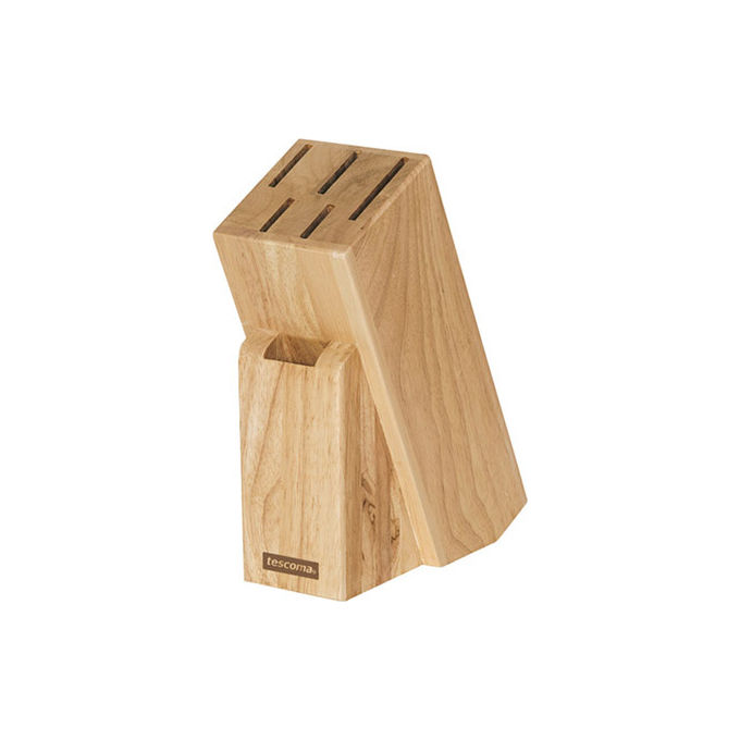 Ceppo per coltelli 6 posti (8x16x21cm) WOODY Natural 869505