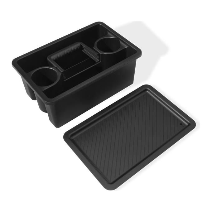 Cestello coperchio a vassoio Premium Slate 76 WORKS Nero 3400128