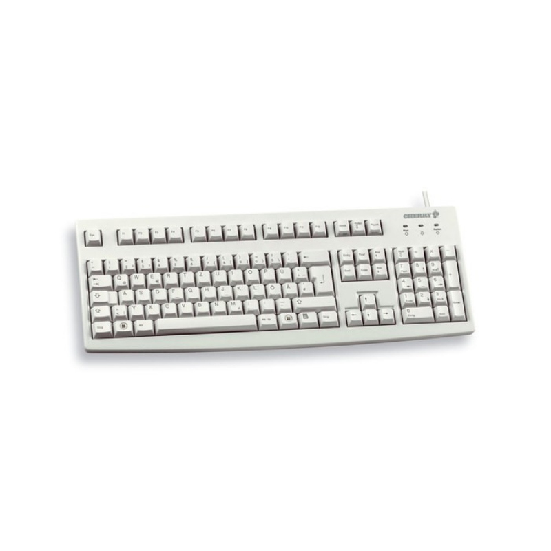 Cherry g83-6104 tastiera usb qwerty inglese us grigio