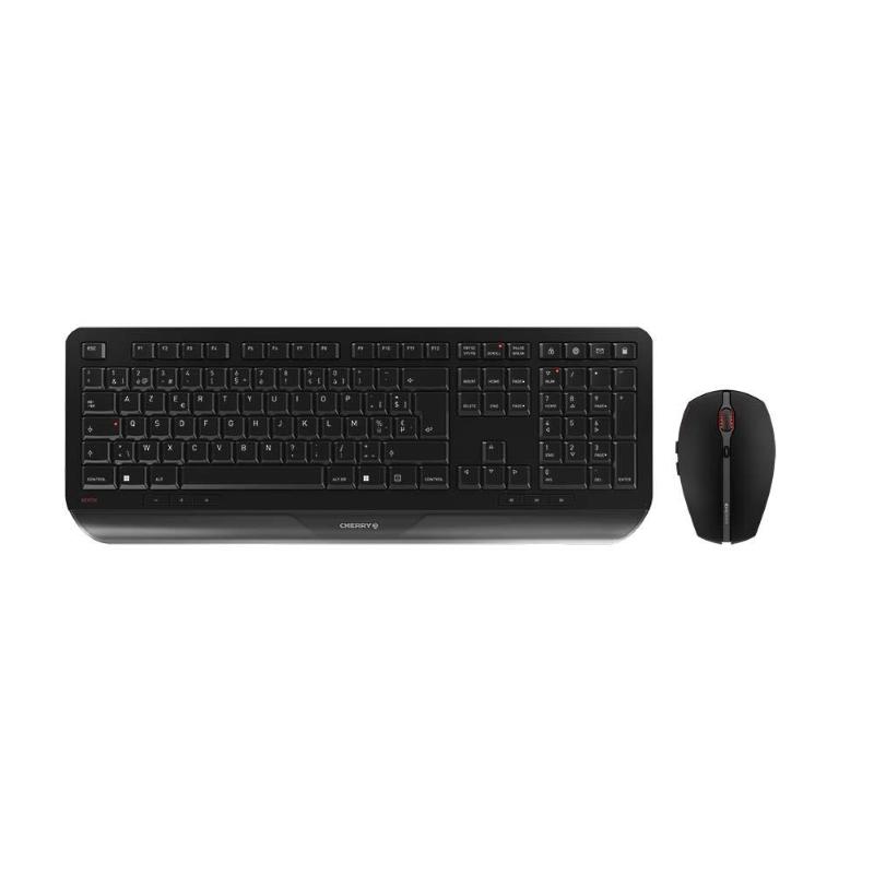 Cherry gentix desktop tastiera mouse incluso rf wireless svizzere nero Cherry gentix desktop tastiera mouse incluso rf wireless svizzere nero