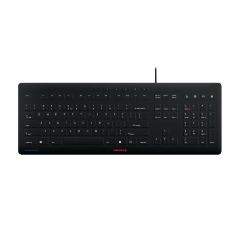 Cherry jk-8502eu-2 tastiera usb qwerty inglese nero