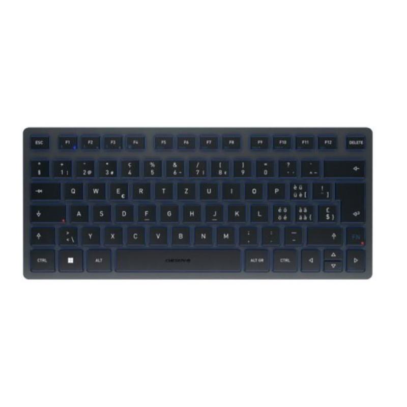 Cherry kw 7100 mini bt tastiera universale bluetooth qwertz svizzere blu Cherry kw 7100 mini bt tastiera universale bluetooth qwertz svizzere blu