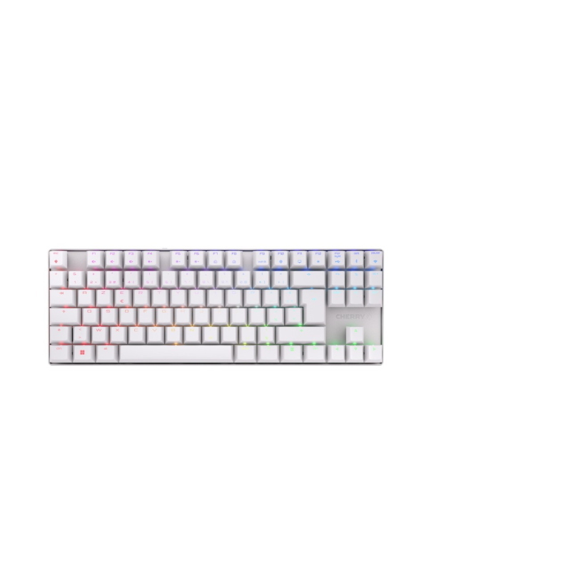 Cherry mx 8.2 tkl wireless rgb tastiera gaming rf senza fili + bluetooth azerty francese bianco Cherry mx 8.2 tkl wireless rgb tastiera gaming rf senza fili + bluetooth azerty francese bianco