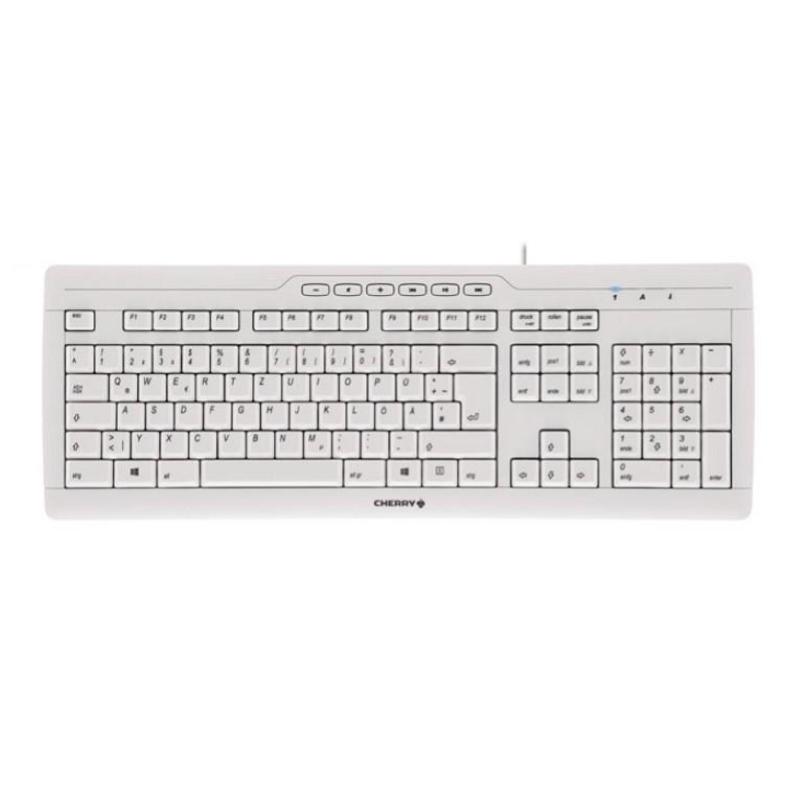 Cherry stream 3.0 tastiera ufficio usb svizzere nero