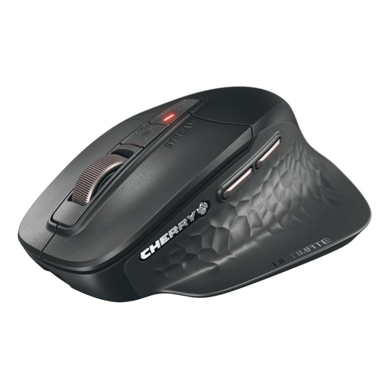 Cherry stream ultimate mouse universale mano destra rf wireless + bluetooth + usb type-c 4000 dpi