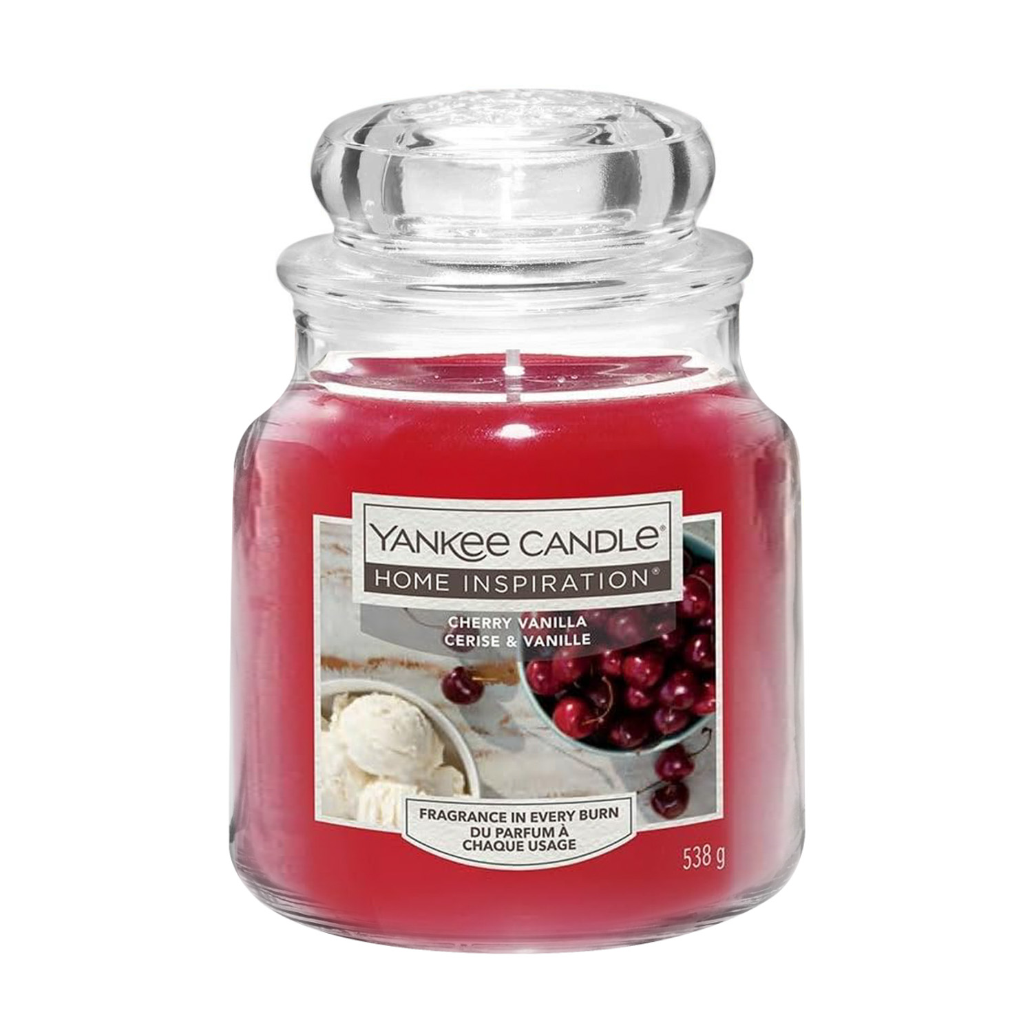 Cherry Vanilla, candela in giara media Yankee Candle Cherry Vanilla, candela in giara media Yankee Candle